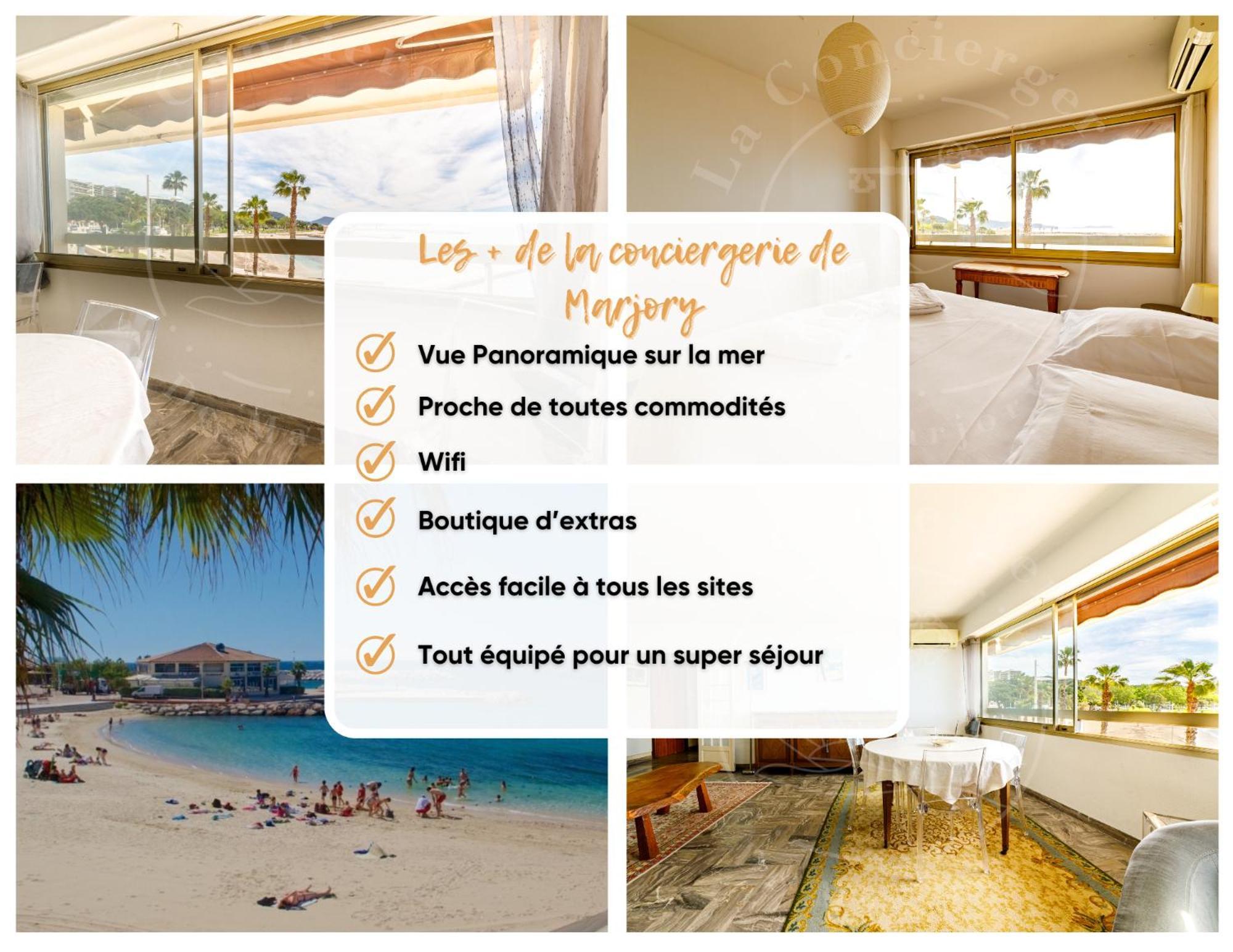 Appartement Vue Panoramique Mer-parking Prive-clim-wifi Toulon