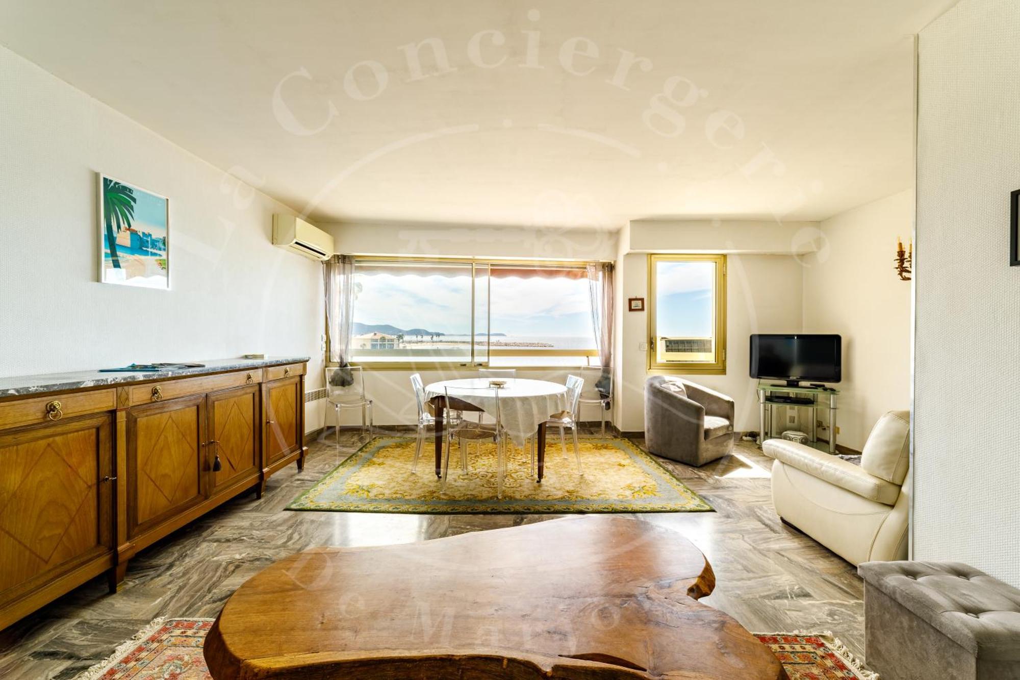 Vue Panoramique Mer-parking Prive-clim-wifi Appartement